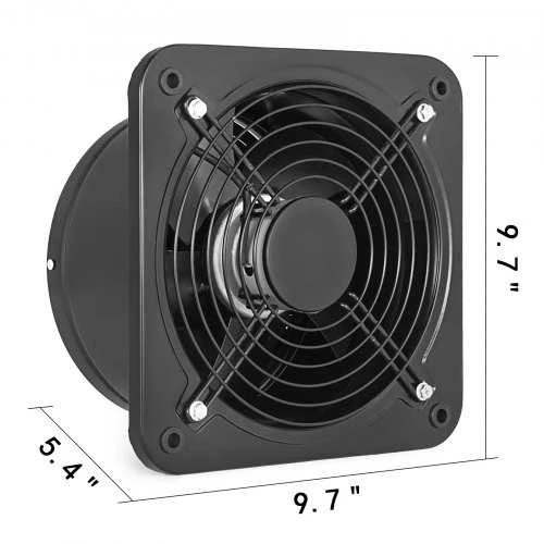 Ventiliatorius VEVOR Metalinė ašinė ventiliatorė 250 mm
