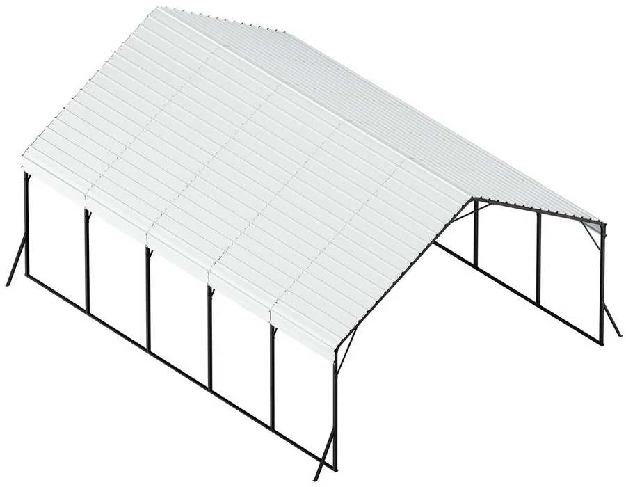 VEVOR Metalinė 20 x 24 pėdų automobilių pastogė