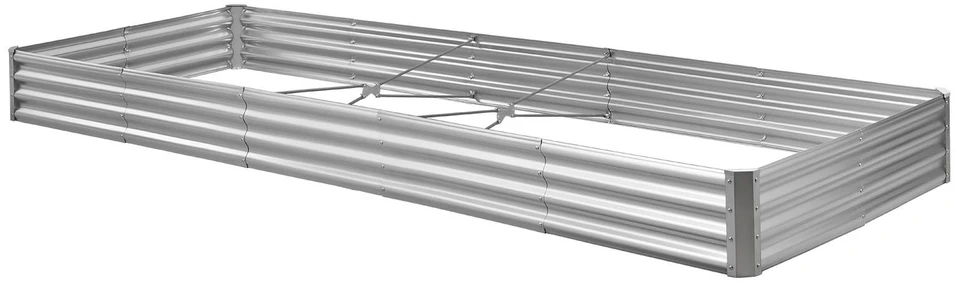 Vevor Metalinė daržovių lysvė 3605x1205x285mm sidabrinė