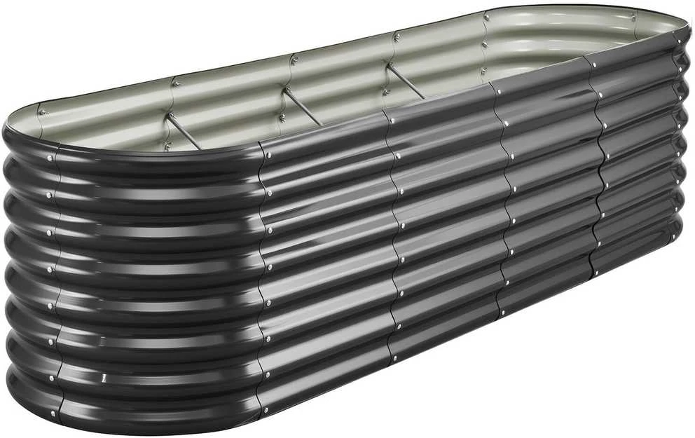 VEVOR Metalinė daržovių lysvė 240x60x56cm