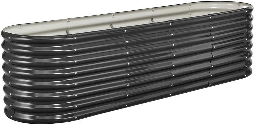 VEVOR Metalinė daržovių lysvė 240x60x56cm