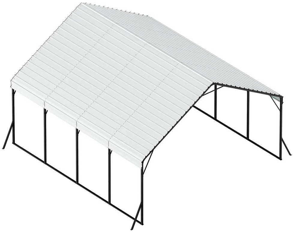 Vevor Metalinė stoginė automobiliui 20 x 20 ft