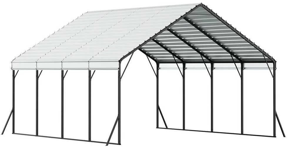 Vevor Metalinė stoginė automobiliui 20 x 20 ft