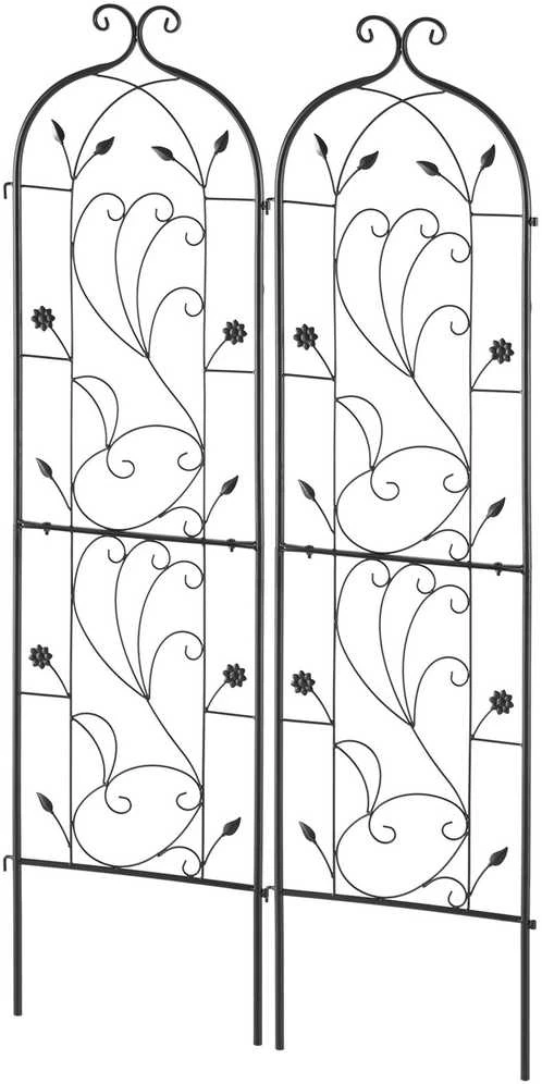 VEVOR Metalinės daržo grotelės augalams palaikyti 60x15 cm
