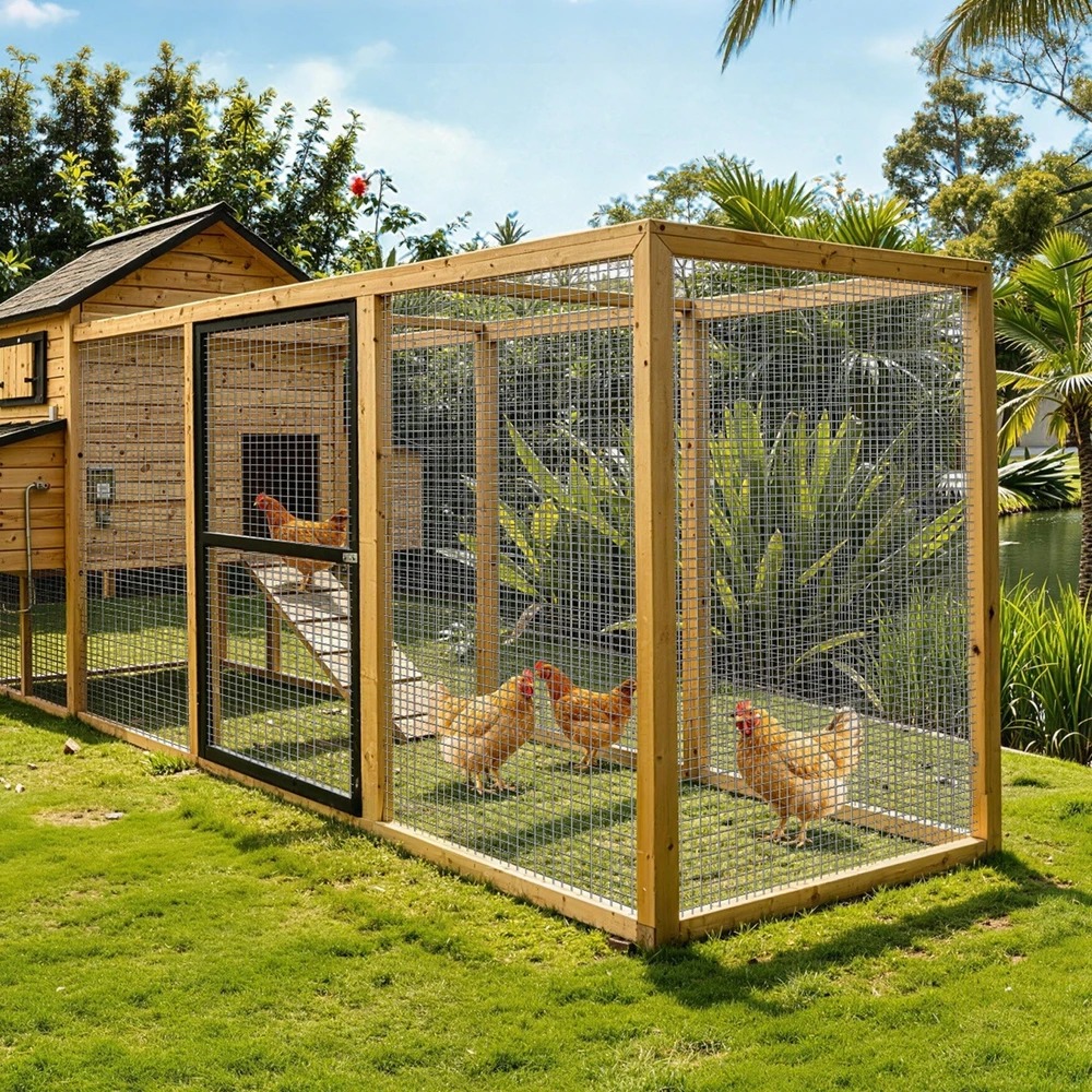 VEVOR Metalinio tinklo rulonas 6,3 mm, 1 x 5 m