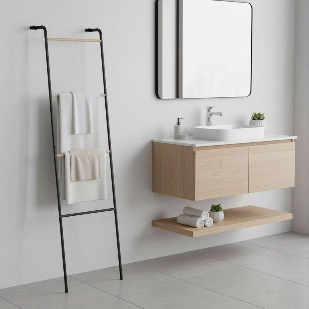 Relaxdays Metalinis rankšluosčių stovas