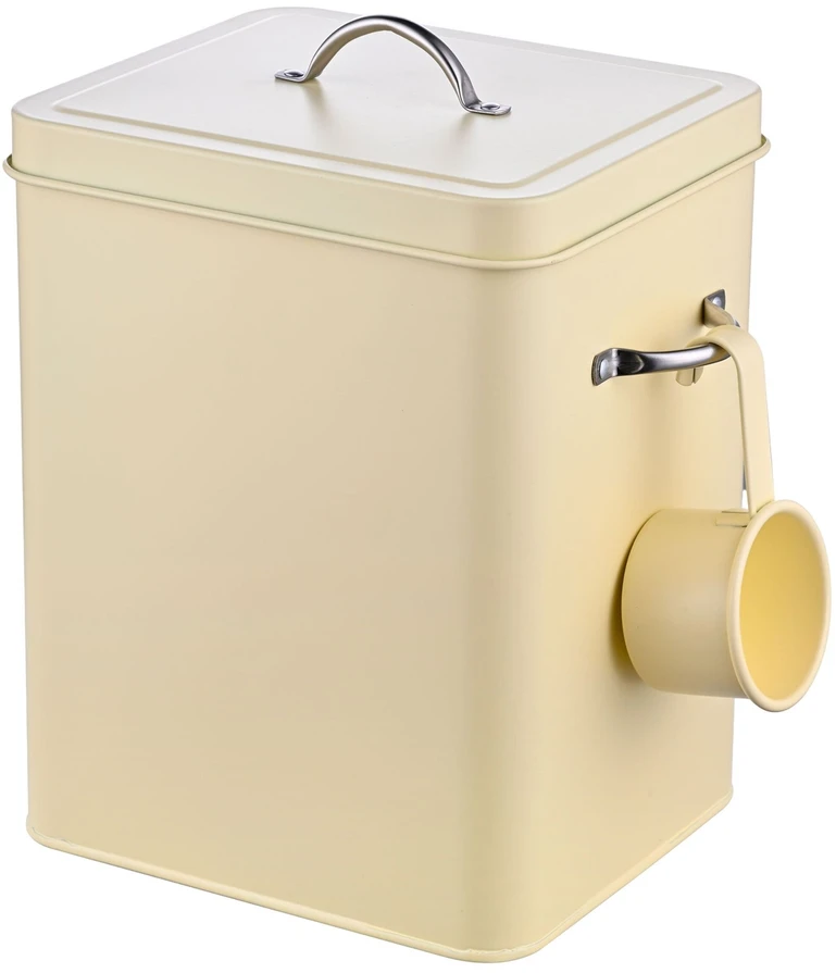Relaxdays Metalinis skalbiklio konteineris, 6 l