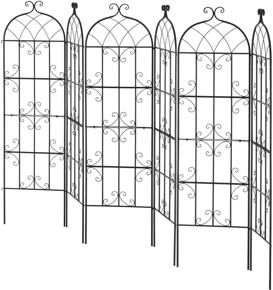 VEVOR Metalinis sodo grotelės vijokliniams augalams 180x51 cm