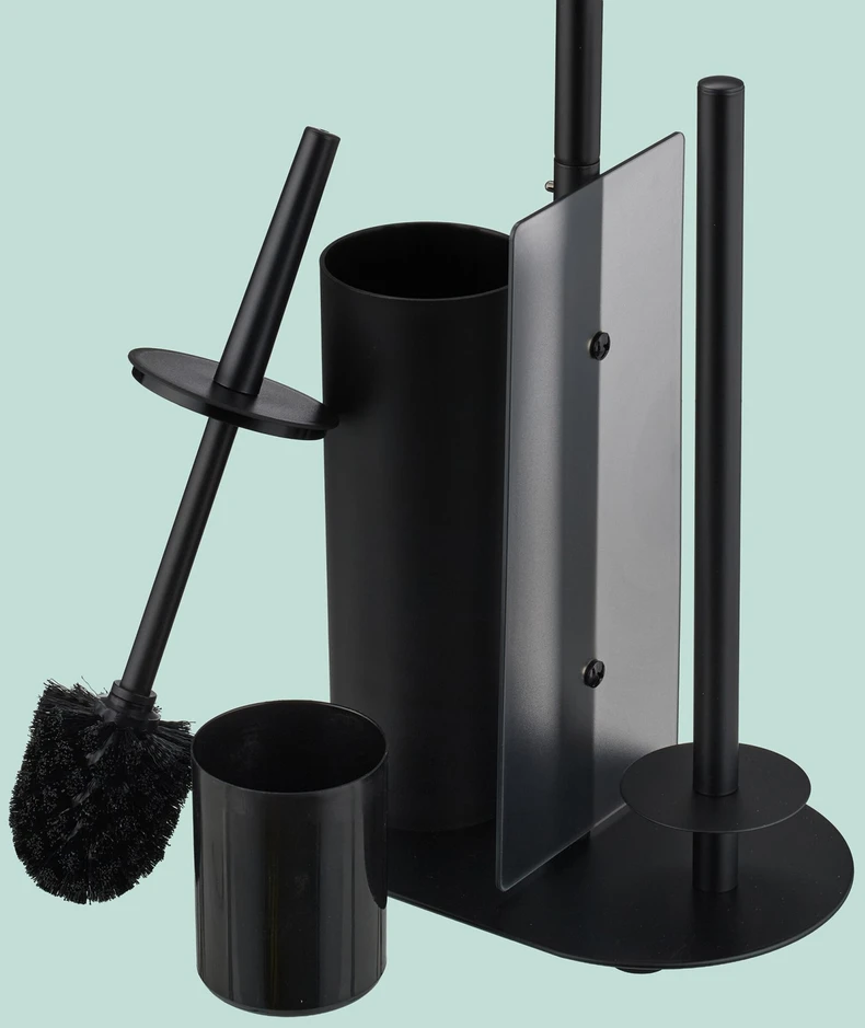 Relaxdays Metalinis WC rinkinys