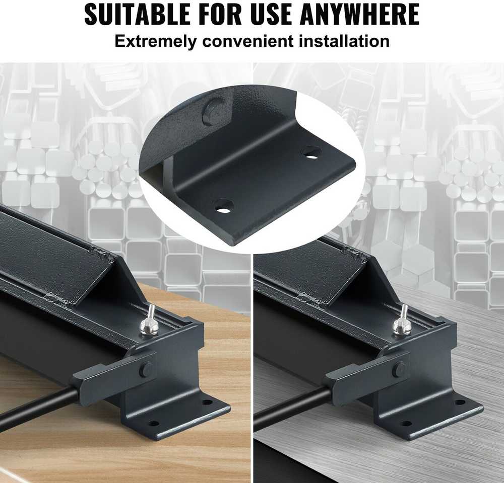 VEVOR Metalo lenkimo staklės iki 1220 mm