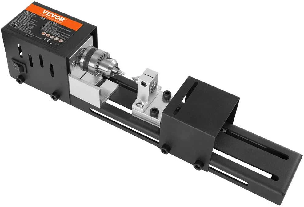 VEVOR Mini medžio staklės, 70 mm x 160 mm, 24VDC