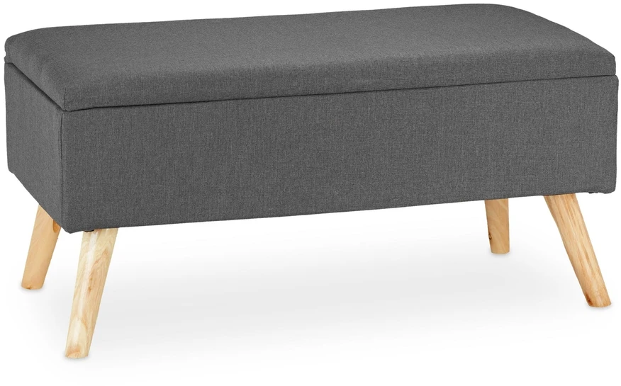 Relaxdays Minkštasuolis su daiktadėže