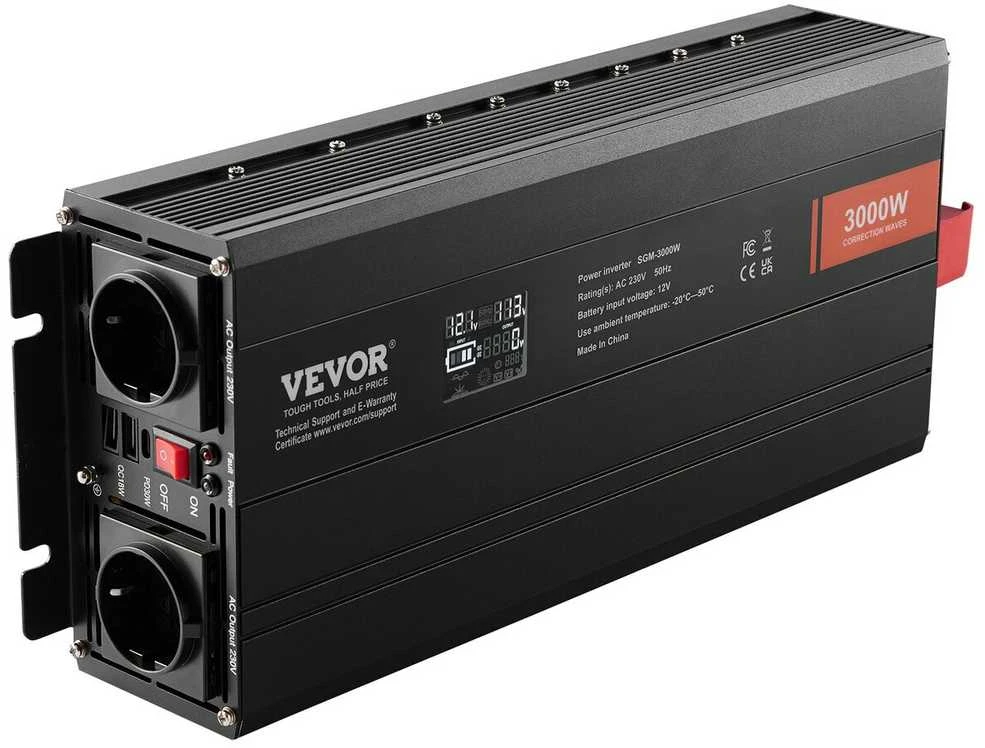 VEVOR Modifikuotos sinusoidės bangos keitiklis 3000W