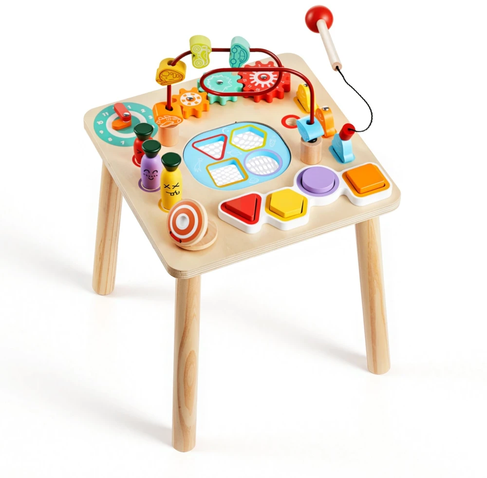 Vevor Montessori veiklos staliukas mažyliams 1–3 m.