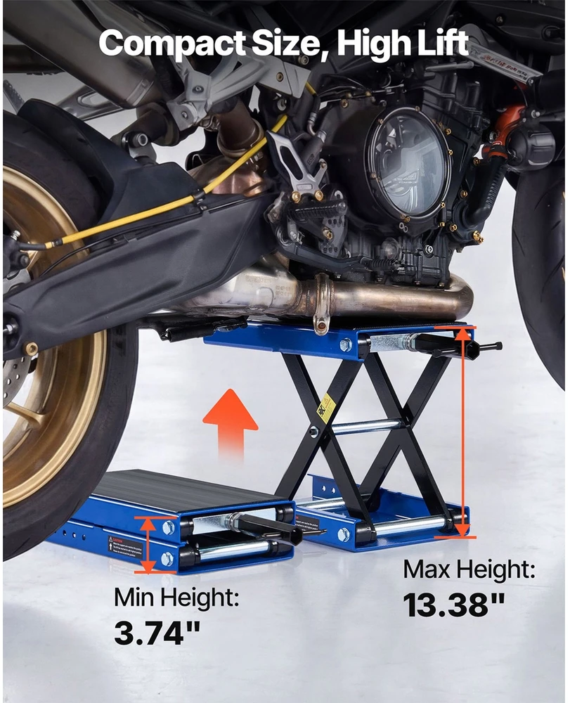VEVOR Motociklų keltuvas 499 kg