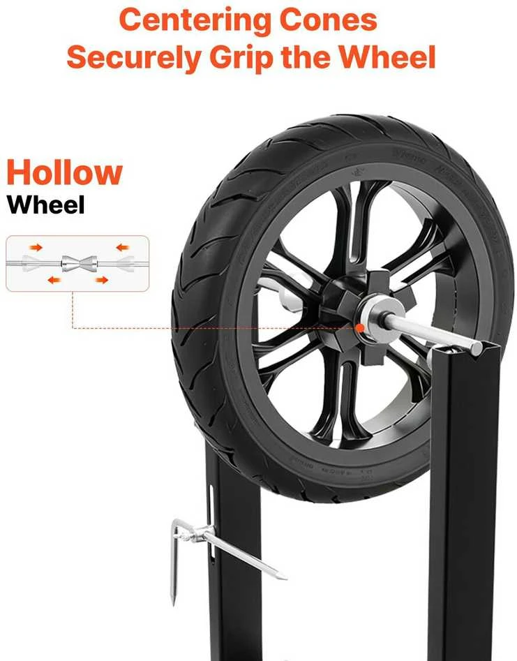 VEVOR Motociklų ratų balansyras, 40 kg talpos