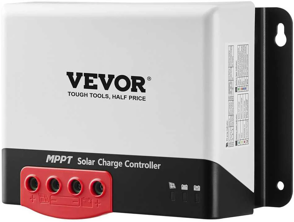 VEVOR MPPT saulės energijos valdiklis 50A su Bluetooth