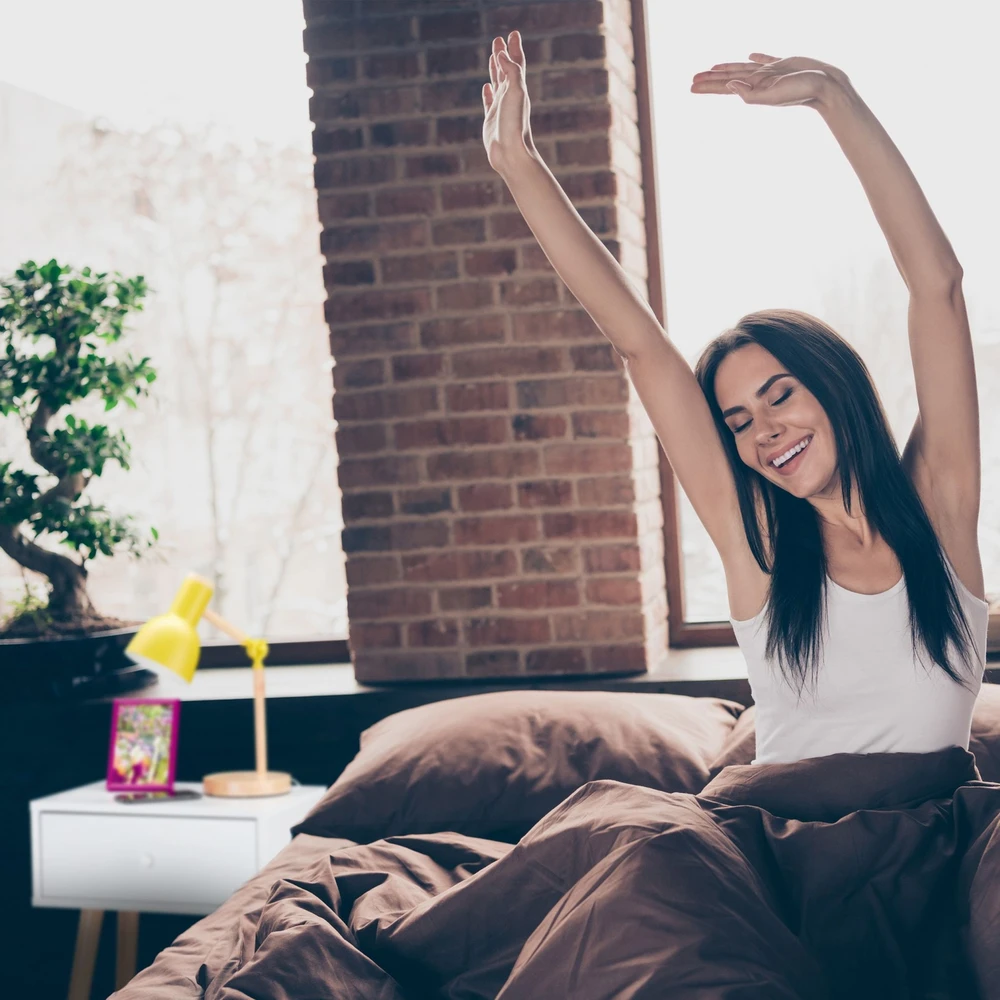 Relaxdays Naktinis staliukas su stalčiumi