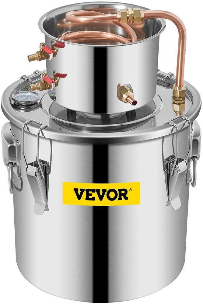 VEVOR Naminės gamybos distiliavimo įranga 12L