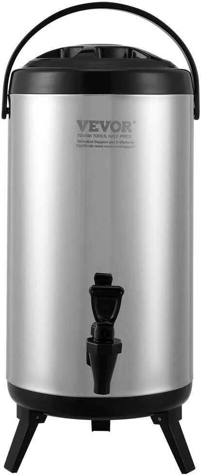 VEVOR Nerūdijančio plieno gėrimų dozatorius 9.2 l