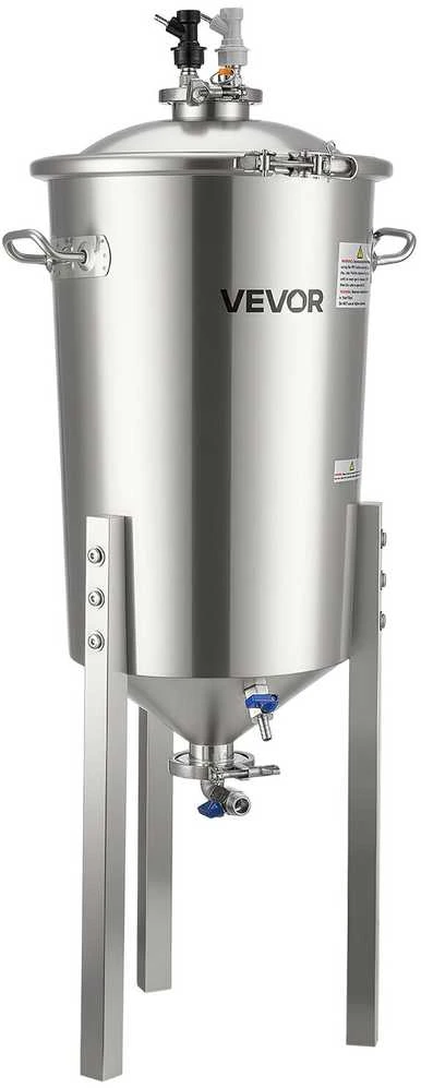 VEVOR Nerūdijančio plieno kūginis fermenteris 30L