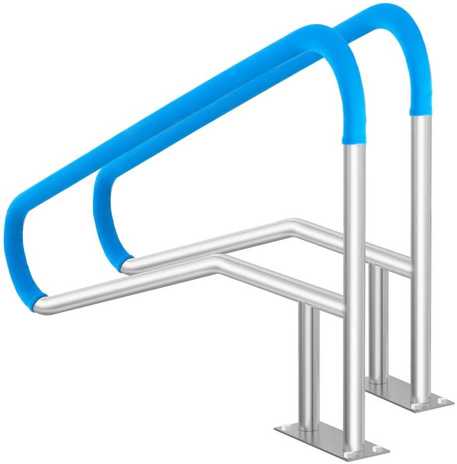 VEVOR Nerūdijančio plieno turėklai 1395 x 810 mm baseinams