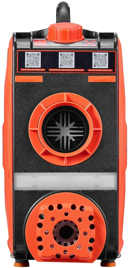 Vevor Portatyvus dyzelinis oro šildytuvas 8kW su Bluetooth valdymu ir LCD ekranu (380 x 150 x 410 mm)