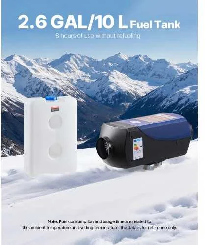 VEVOR Nešiojamas dyzelinis šildytuvas 8 kW