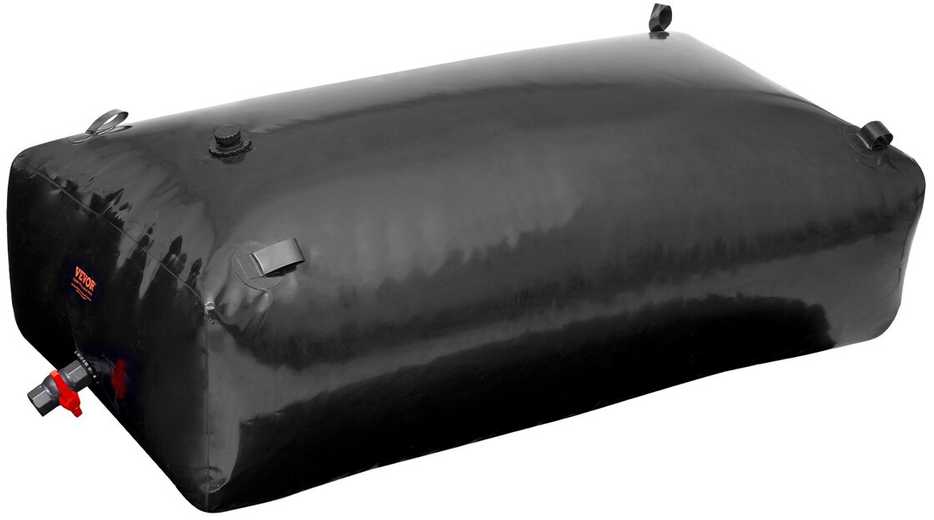 VEVOR Nešiojamas vandens laikymo bakas 1000L PVC