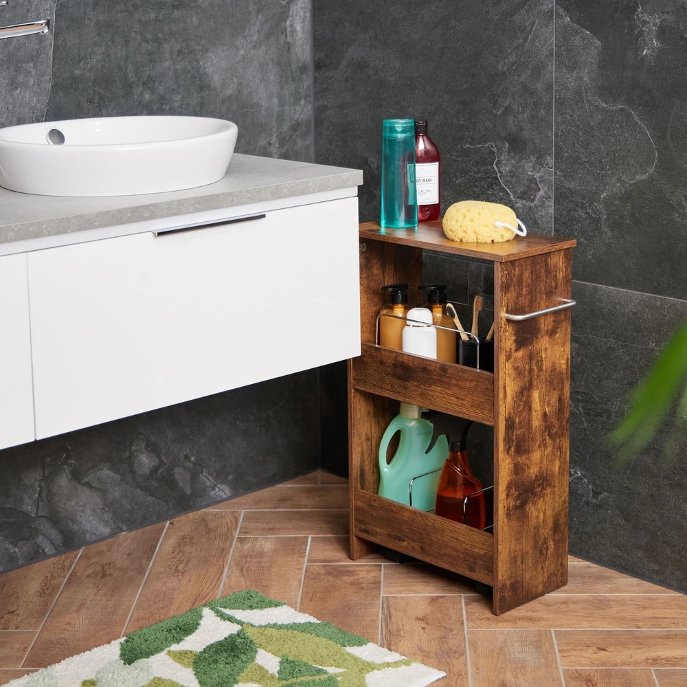 Relaxdays Nišinis vežimėlis su 3 lygiais