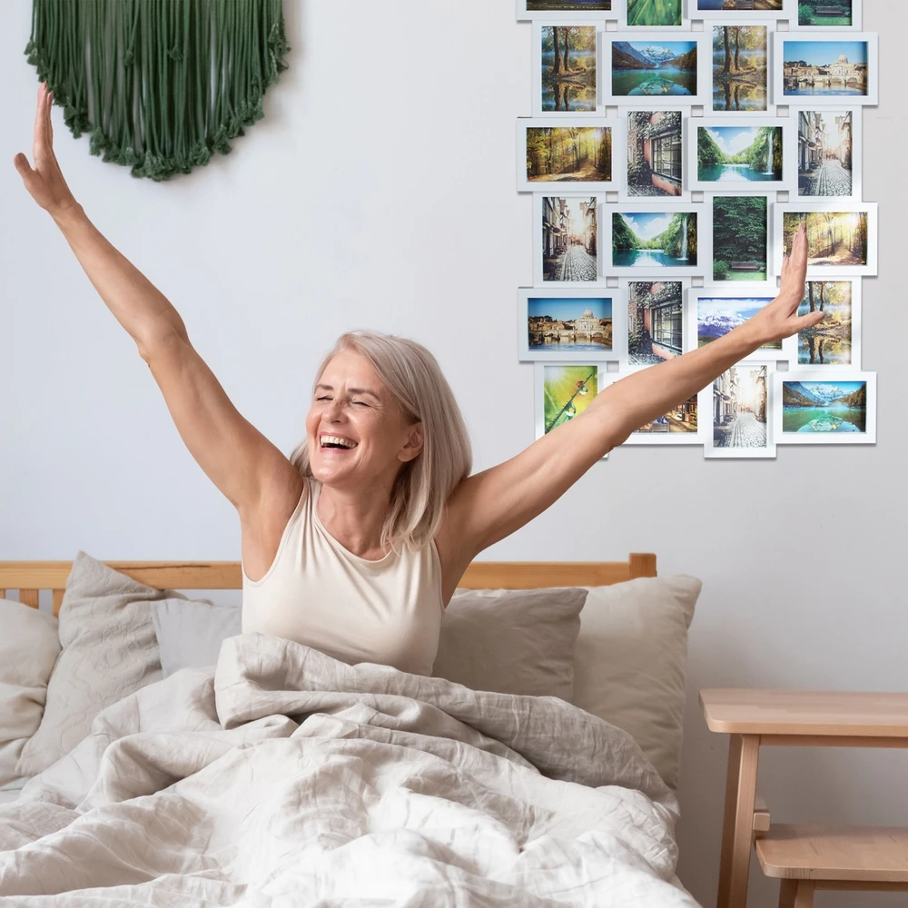 Relaxdays Nuotraukų rėmelis 24 nuotraukoms