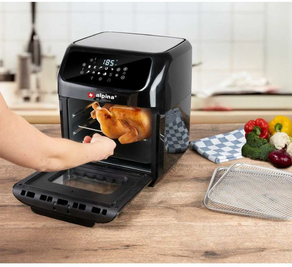 Karšto oro gruzdintuvė Alpina Oven, 12L