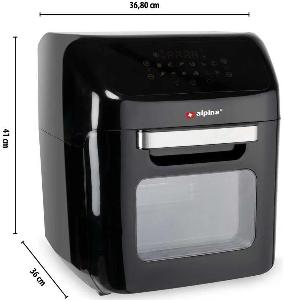 Karšto oro gruzdintuvė Alpina Oven, 12L