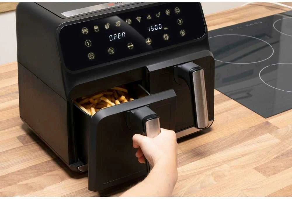 Alpina dviguba karšto oro gruzdintuvė 1700W 8 litrai