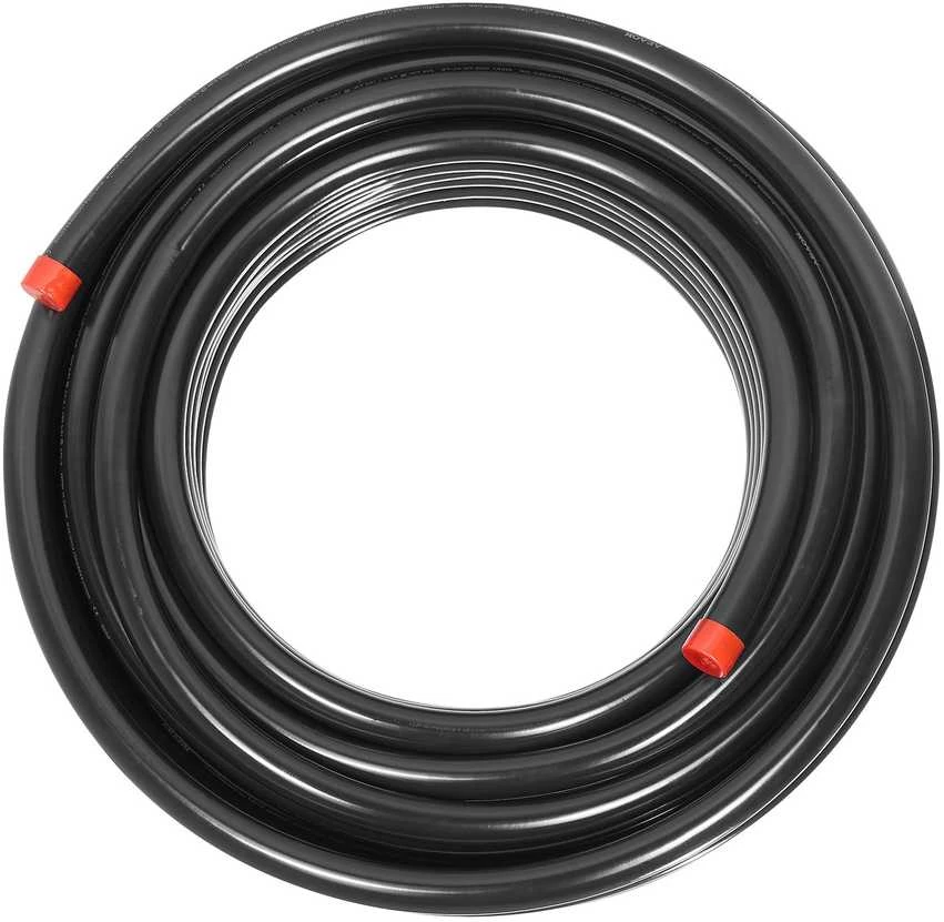 VEVOR oro kompresoriaus linijos komplektas 3/4'' x 30,48 m juodas