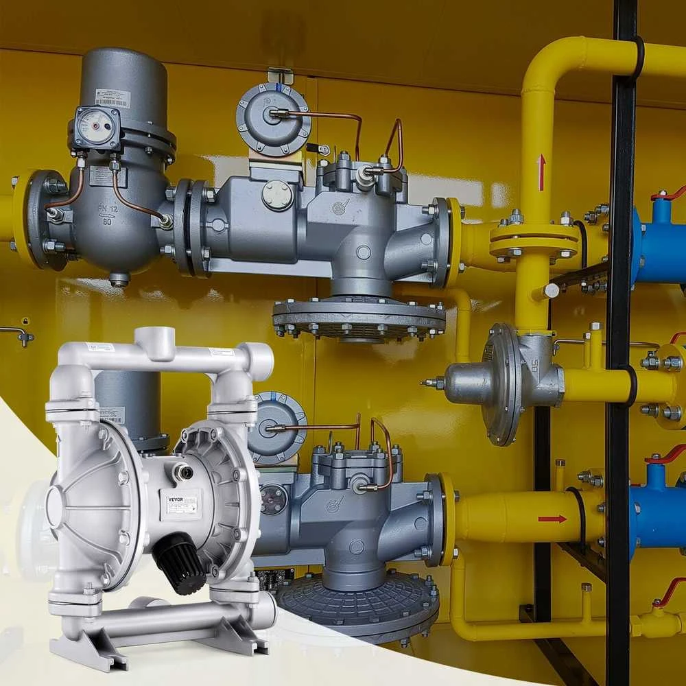 VEVOR Oro varoma dviejų diafragmų pompa 44 l/min