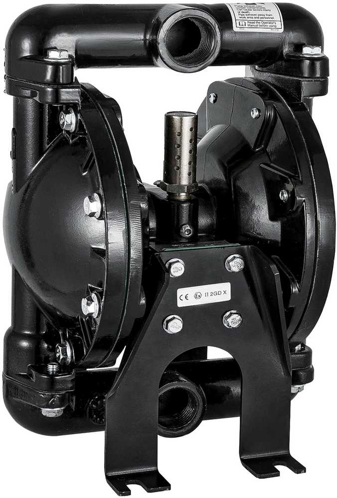 VEVOR Oro varomas dvigubas diafragminis siurblys QBY4-25L F46