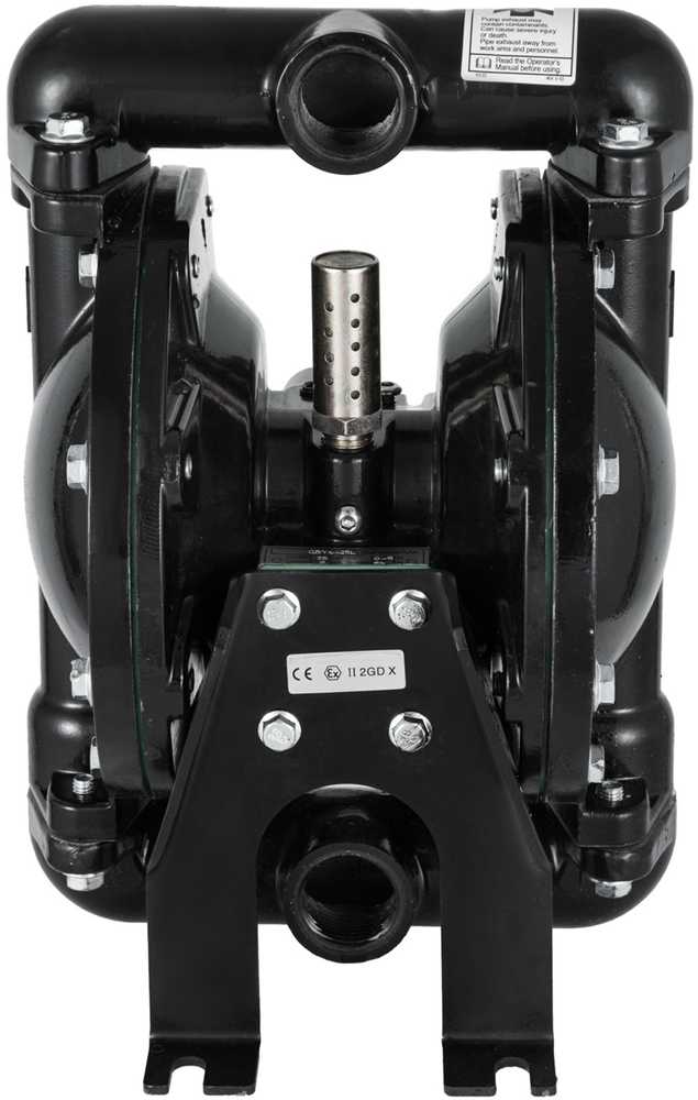 VEVOR Oro varomas dvigubas diafragminis siurblys QBY4-25L F46