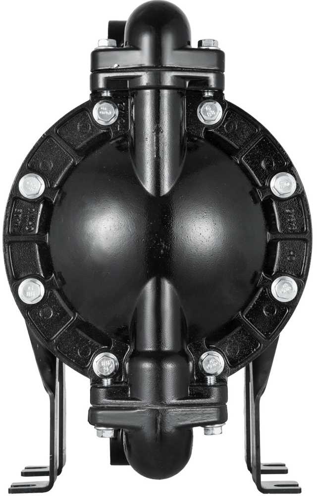 VEVOR Oro varomas dvigubas diafragminis siurblys QBY4-25L F46