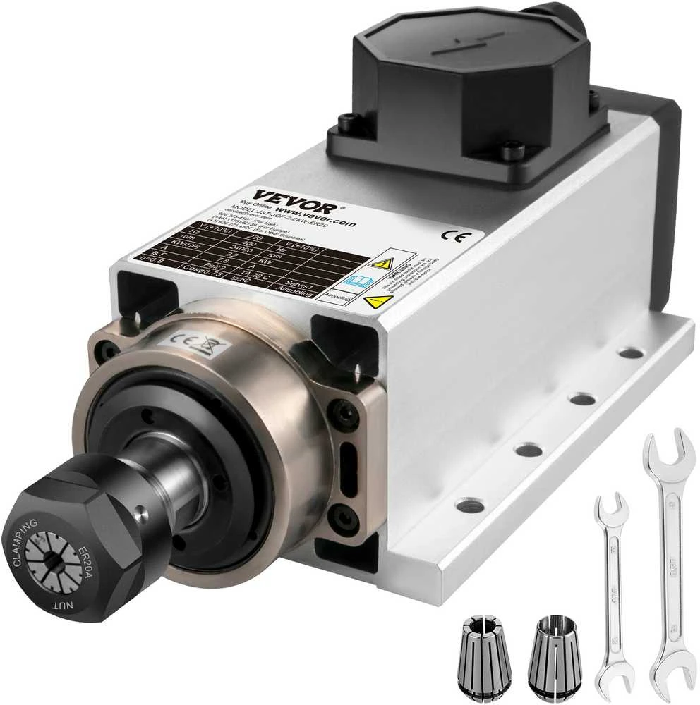 VEVOR Oru aušinamas CNC velenas 2.2KW 220V ER20