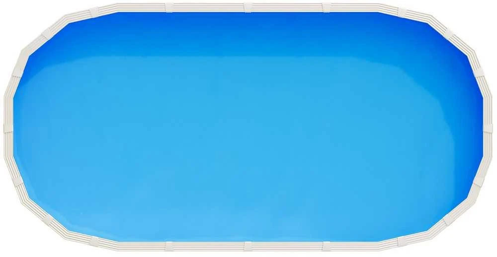 VEVOR Ovalinis baseino įklotas, 375 x 732 cm