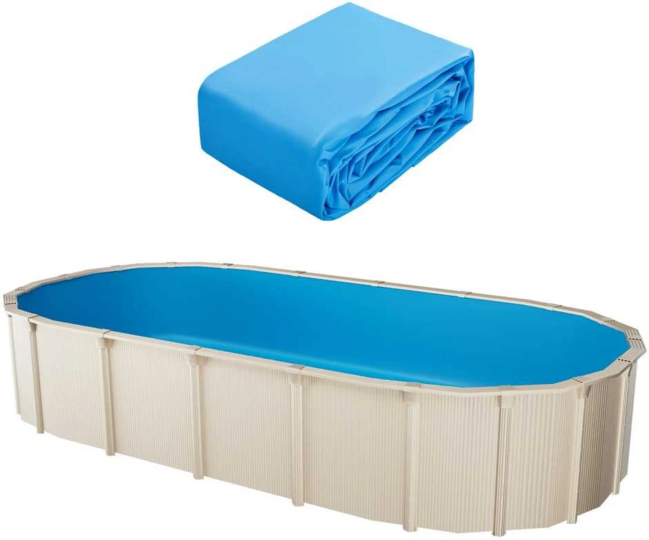 VEVOR Ovalus baseino įdėklas 5x3m Unibead stiliaus