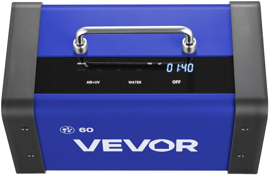 VEVOR Ozono generatorius 60000 mg/h iki 450 m²