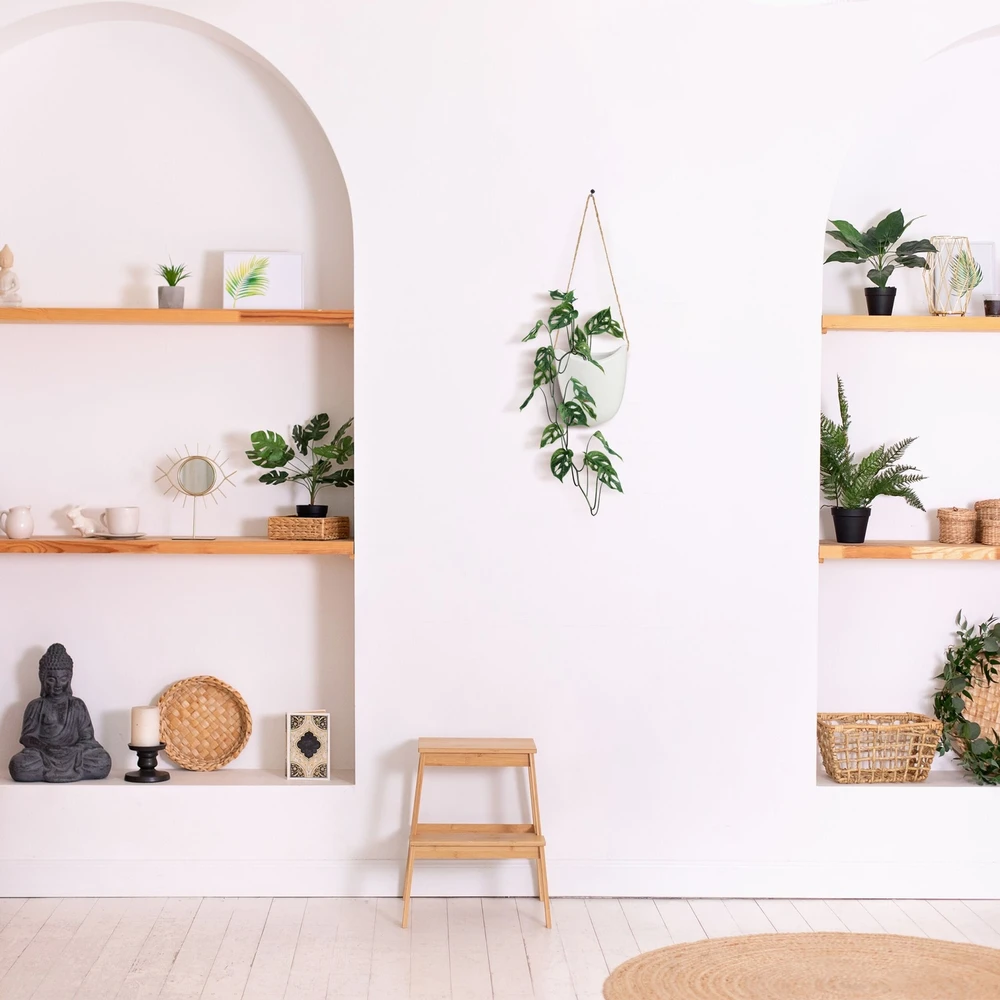 Relaxdays Pakabinama sieninė vaza, 3 vnt. rinkinys