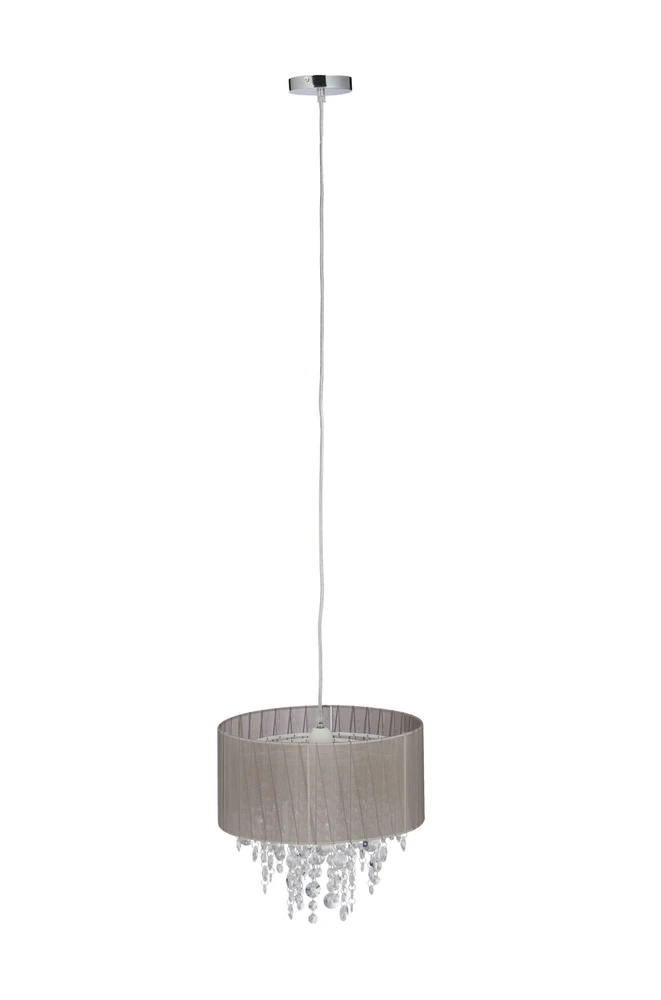Relaxdays Pakabinamas šviestuvas Organza Crystal