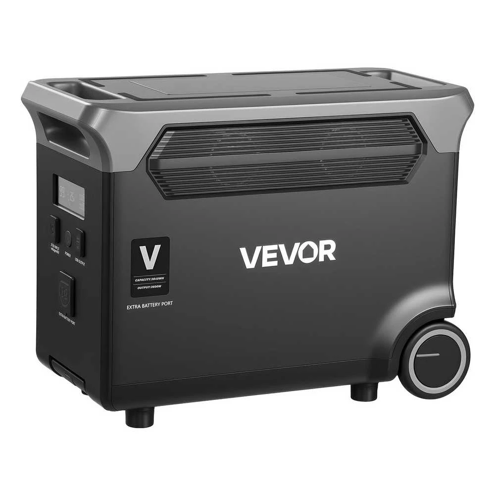 VEVOR Papildoma baterija nešiojamiems įrenginiams 3840Wh