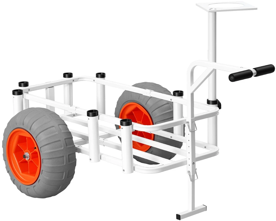 Paplūdimio žvejybos vežimėlis, 159 kg