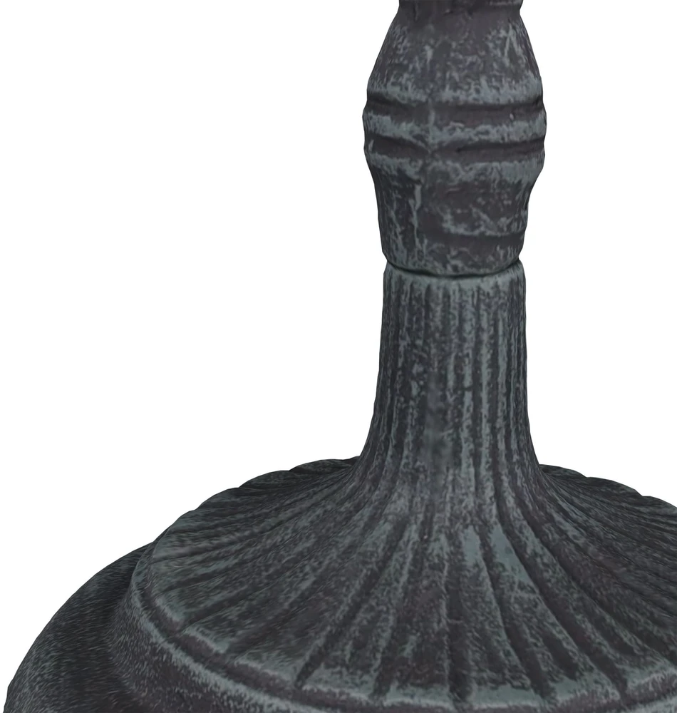 Relaxdays Pastatoma paukščių maudyklė iš ketaus