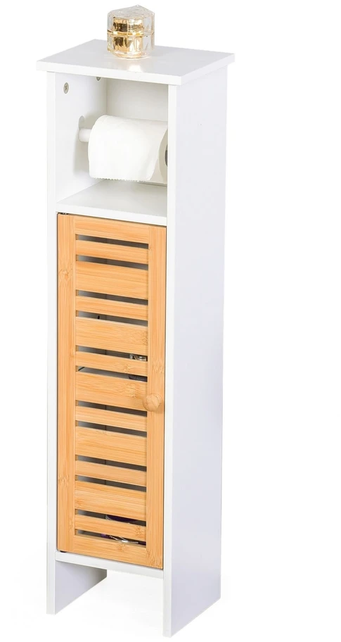 Relaxdays Pastatomas tualetinio popieriaus laikiklis, 3 lentynos