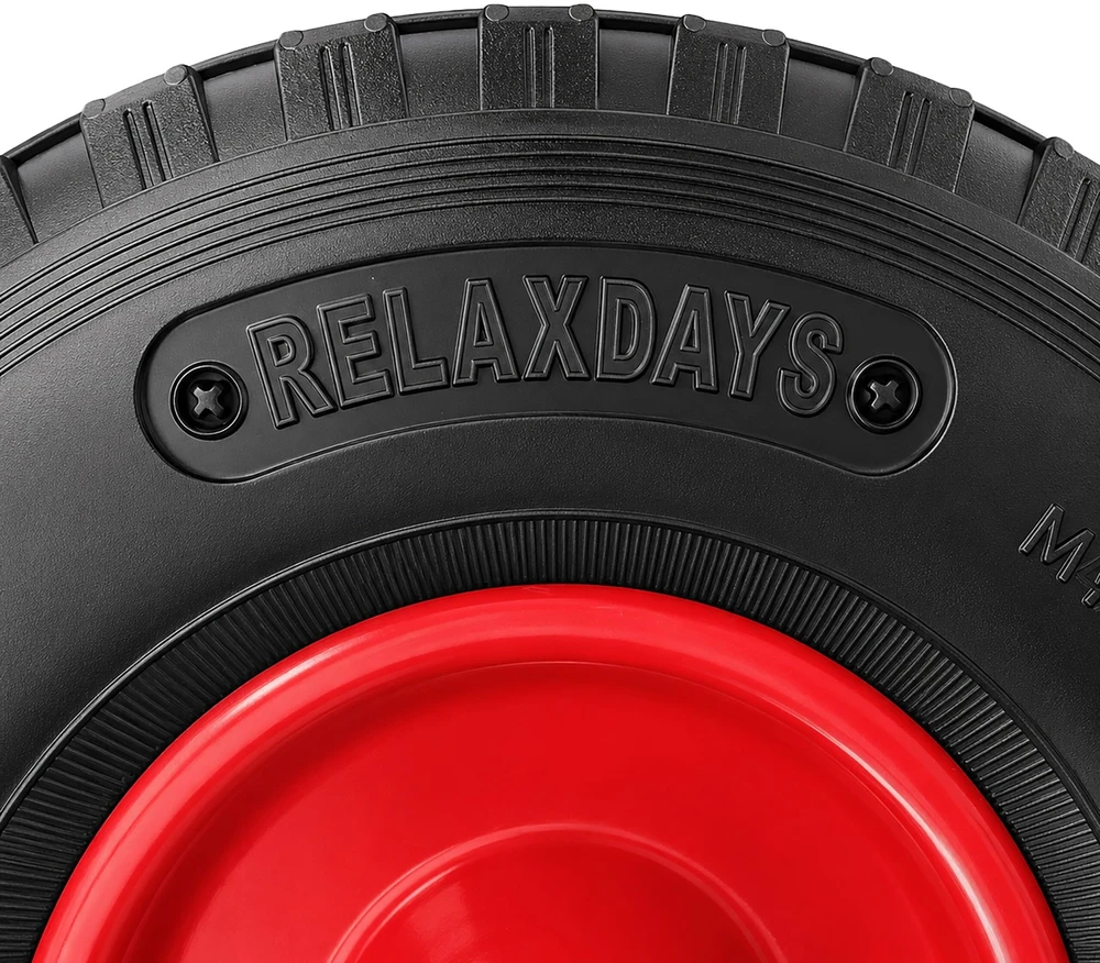 Relaxdays Pasukamas ratukas su stabdžiu 3.00-4, 2 vnt. rinkinys